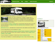 Tablet Screenshot of campervansireland.com